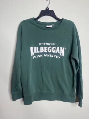 Traditional Craftwear Kilbeggan Irish Wiskey Sweatshirt Medium